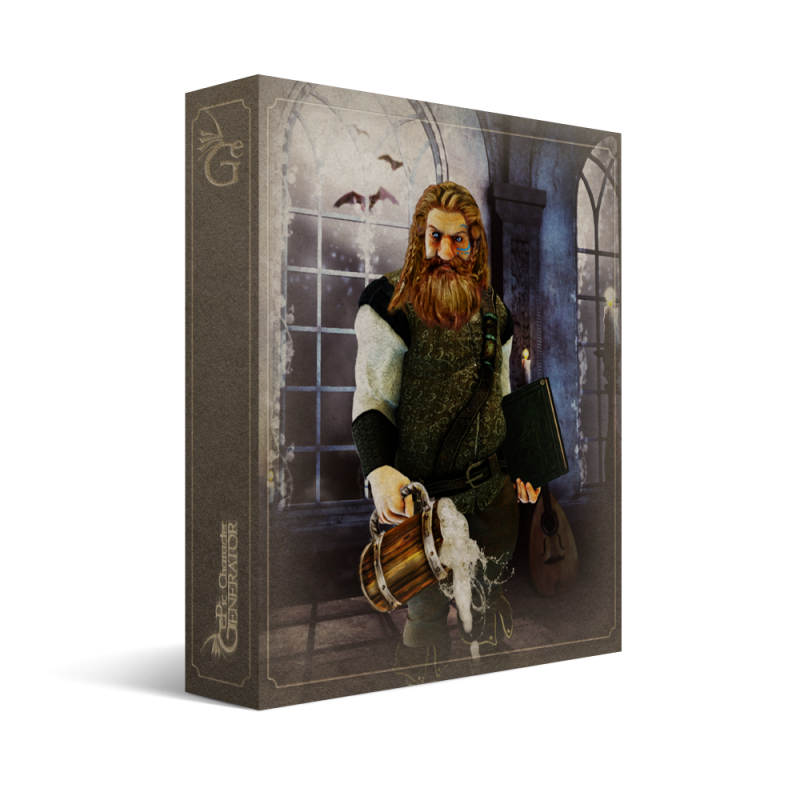 ePic Character Generator Season 1 Dwarf Male Box