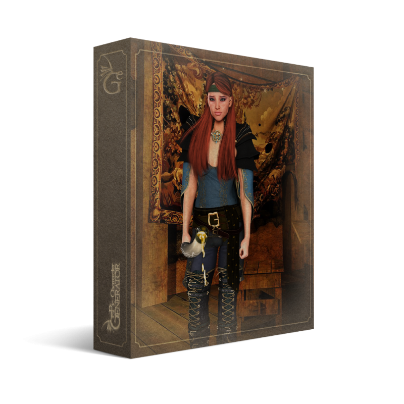 ePic Character Generator Season 2 Female Adventurer 2 Box