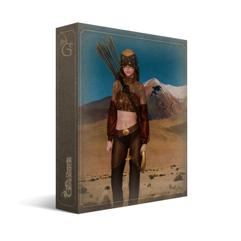 ePic Character Generator Season 2 Female Adventurer Box