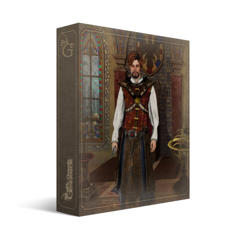 ePic Character Generator Season 2 Male Adventurer Box