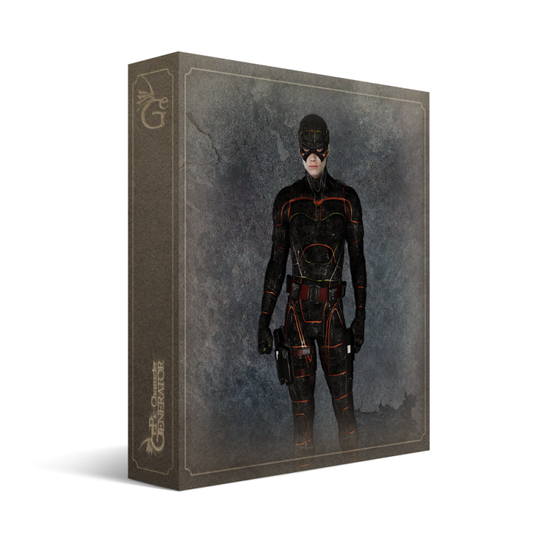 ePic Character Generator Season 2 Male Superhero Box